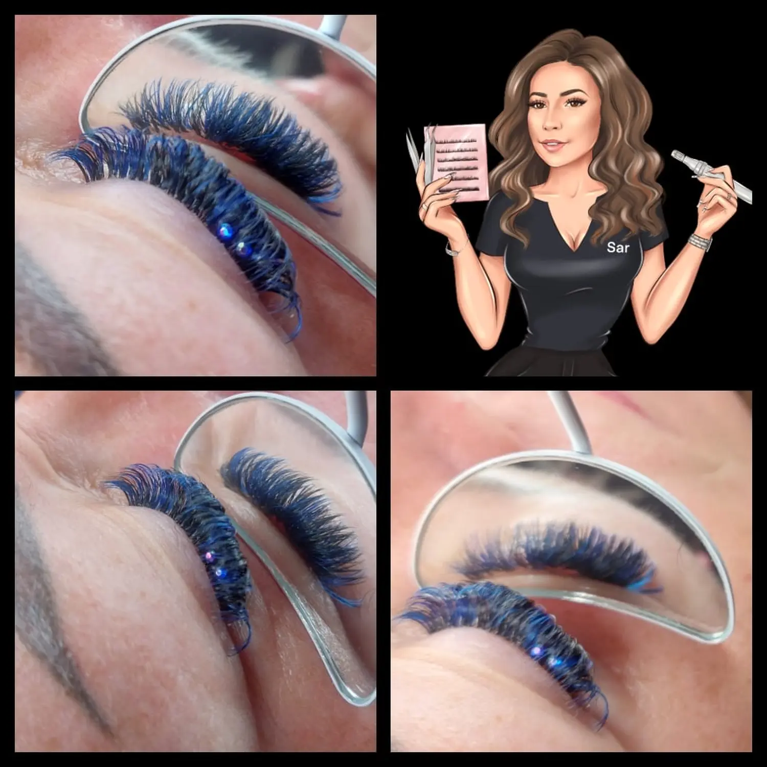Lashes von Sar Cosmetics